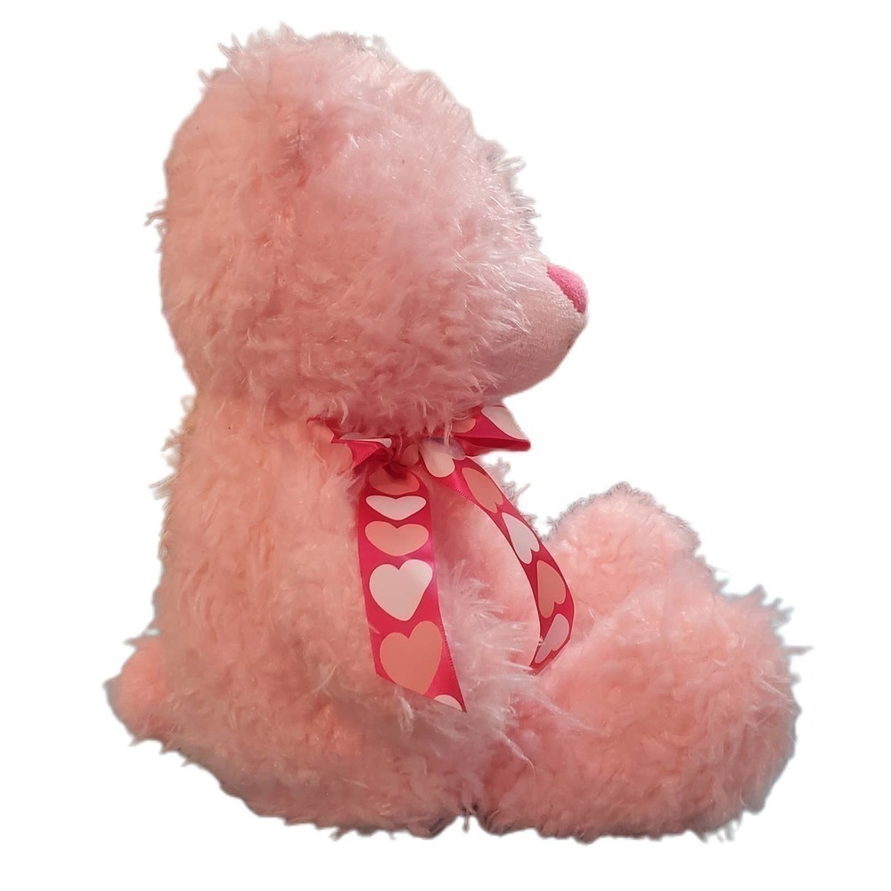 Animal Adventure Pink Heart‎ Bear Plush Stuffed Animal Cute Gift - Picture 3 of 7